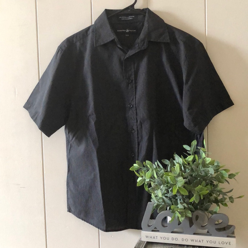 BEVERLY HILLS POLO CLUB 👔 Boys Collared Shirt 👔